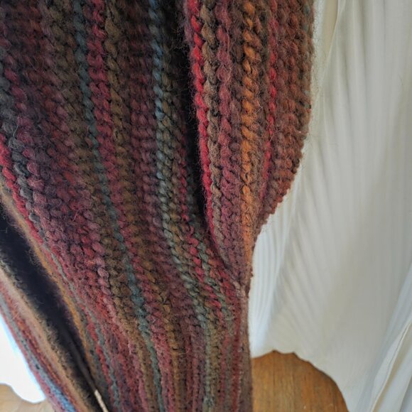 Samuel Robert by Peter Hatsi Androu wool knit and leather detail for winter. - Picture 8 of 8